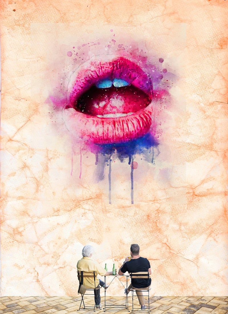Upcycled Magazine Art